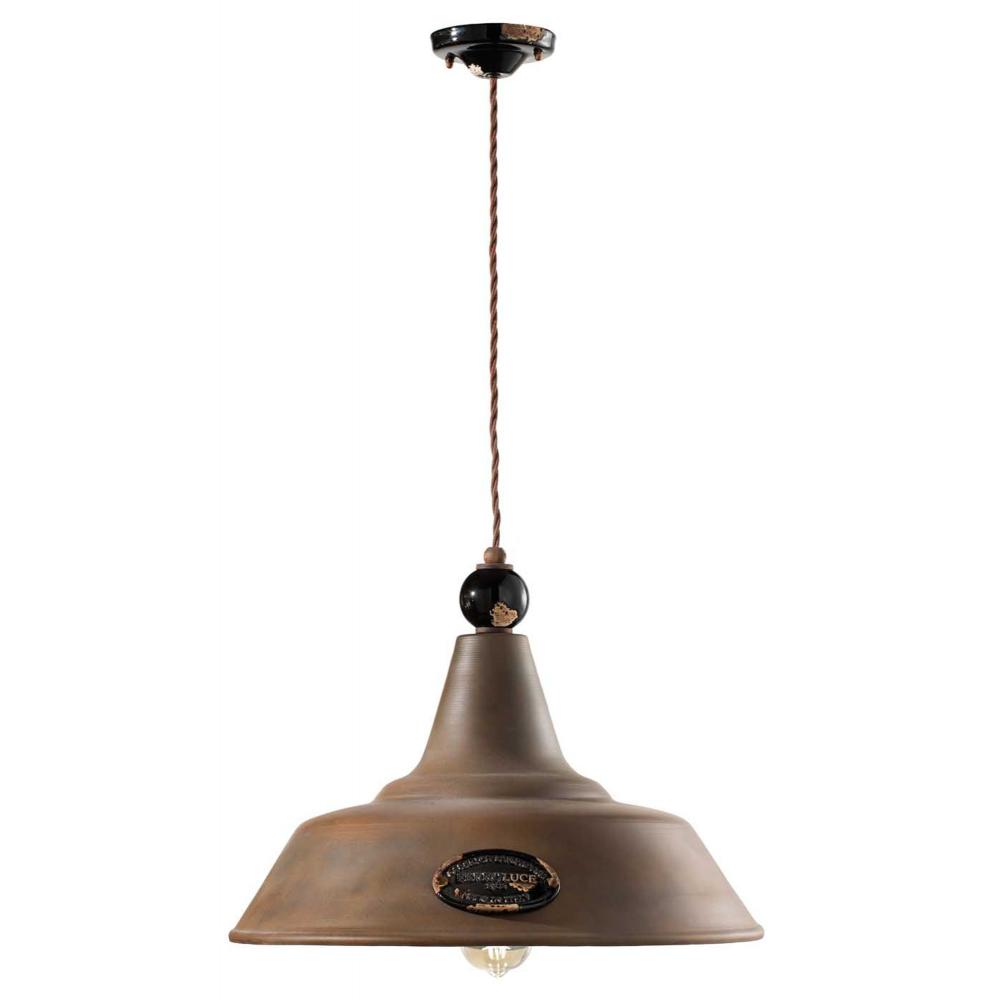 rustikalna hrdza farebna zavesna keramicka vintage lampa mediteranska country hneda ferroluce jedalen obyvacka kuchyna spalna lameridiana bytovy obchod lampy budapest.jpg